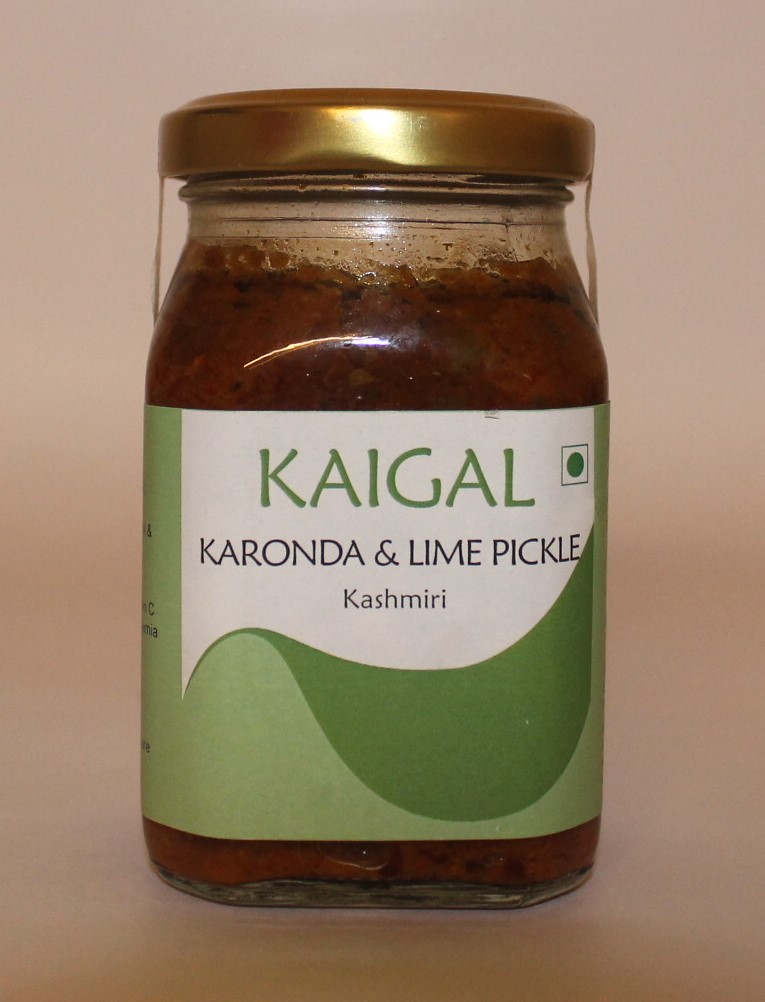 Karonda and Lime Pickle (Kashmiri)-image