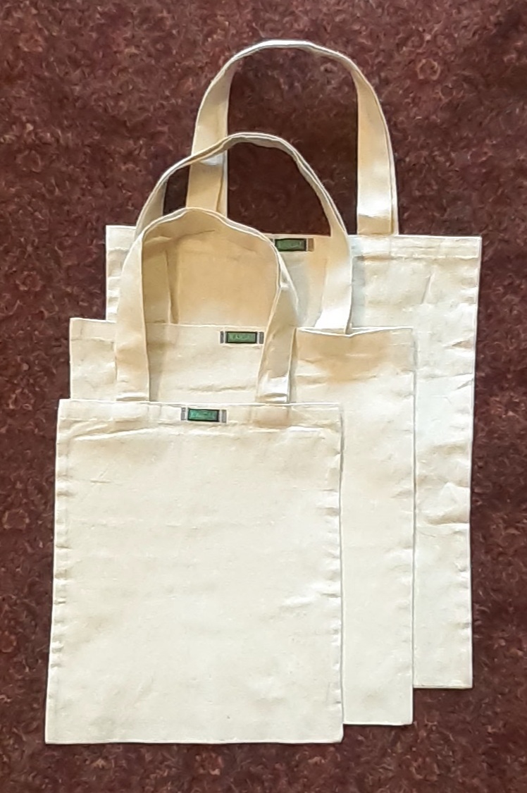 Cotton (Thick Kora Cloth) Tote/ Carry Bag-image